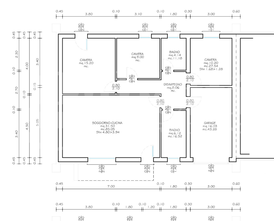 Villa - Planimetry 1