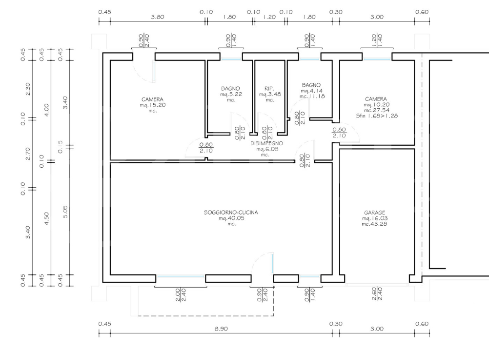 Villa - Planimetry 2