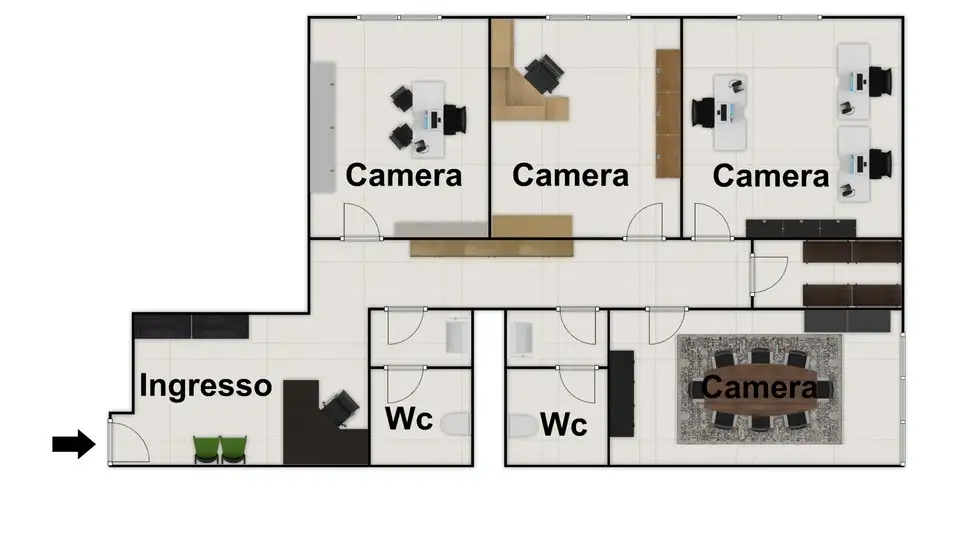 Ufficio - Planimetry 1