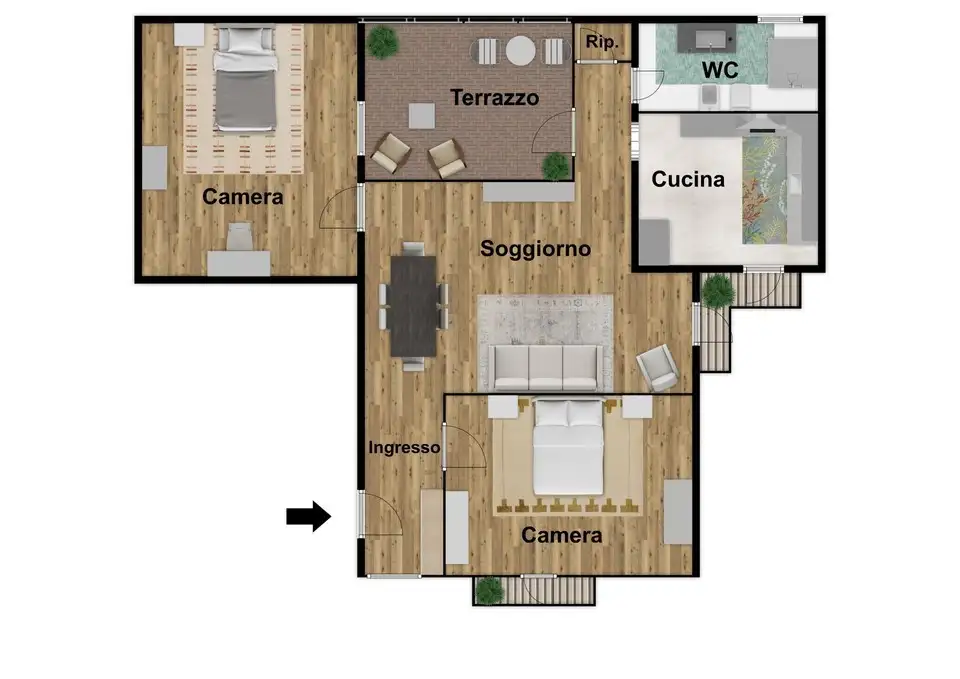 Appartamento - Planimetry 1