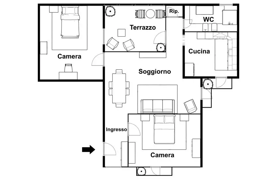 Appartamento - Planimetry 2