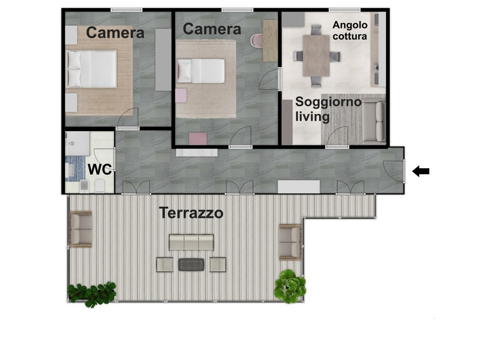 Appartamento - Planimetry 1