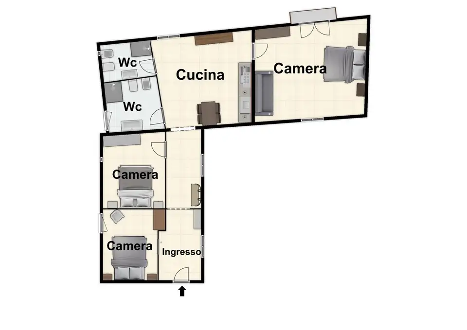 Appartamento - Planimetry 1