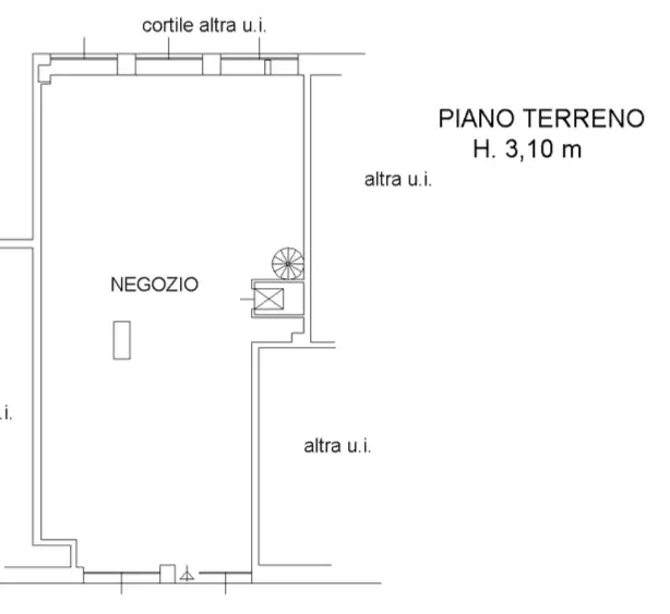 Negozio - Planimetry 1
