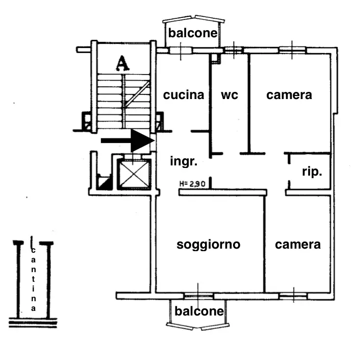Appartamento - Planimetry 1