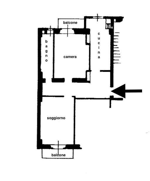 Appartamento - Planimetry 1