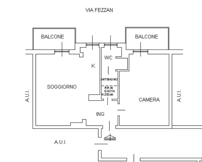 Appartamento - Planimetry 1