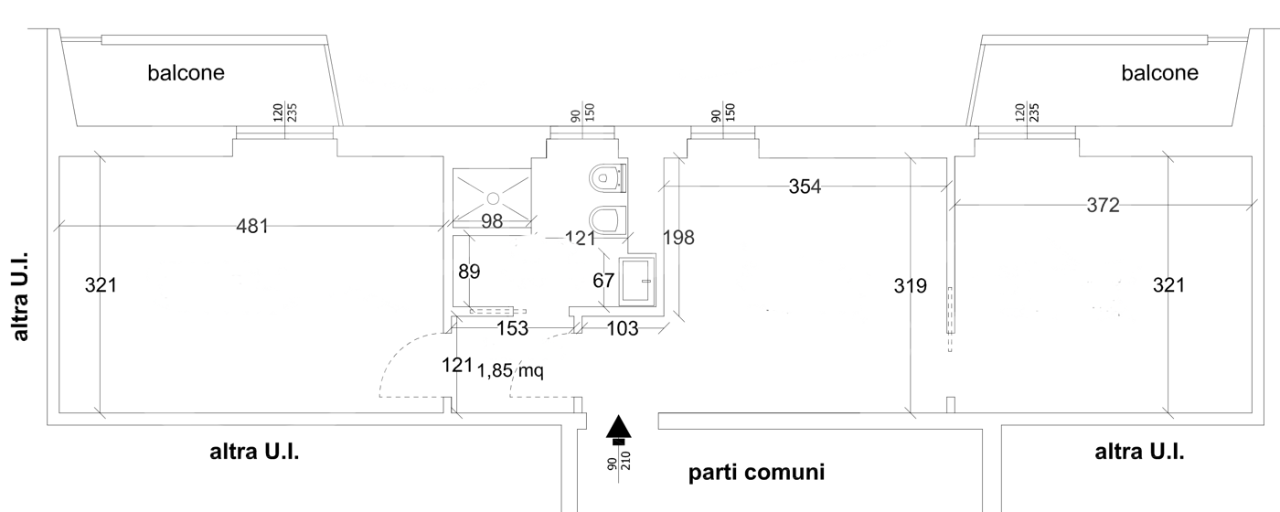 Appartamento - Planimetry 1