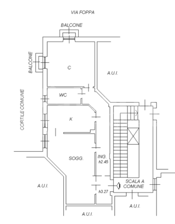 Appartamento - Planimetry 1