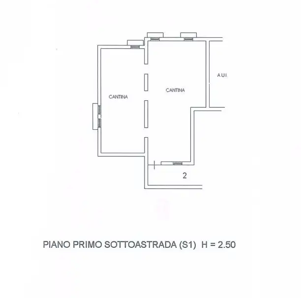 Magazzino - Planimetry 1