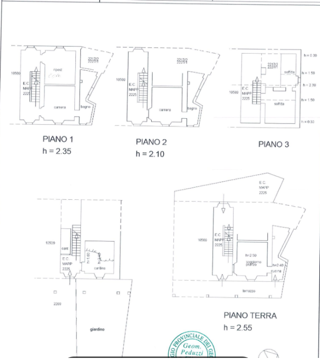 Casa Indipendente - Planimetry 1