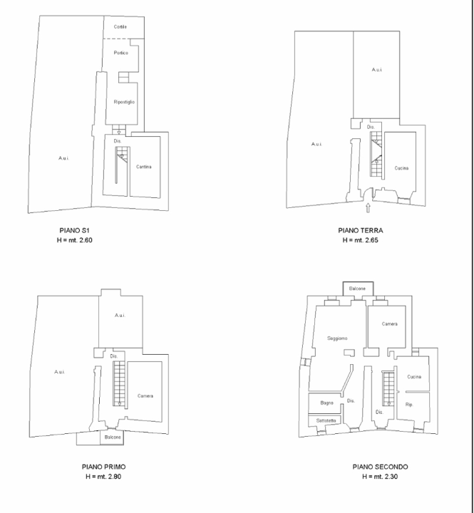 Casa Indipendente - Planimetry 1
