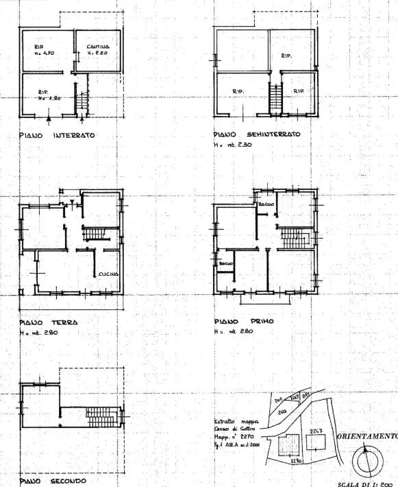 Casa Indipendente - Planimetry 1