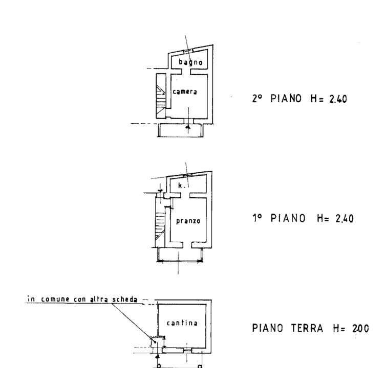 Casa Indipendente - Planimetry 1