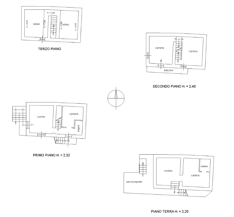 Casa Indipendente - Planimetry 1