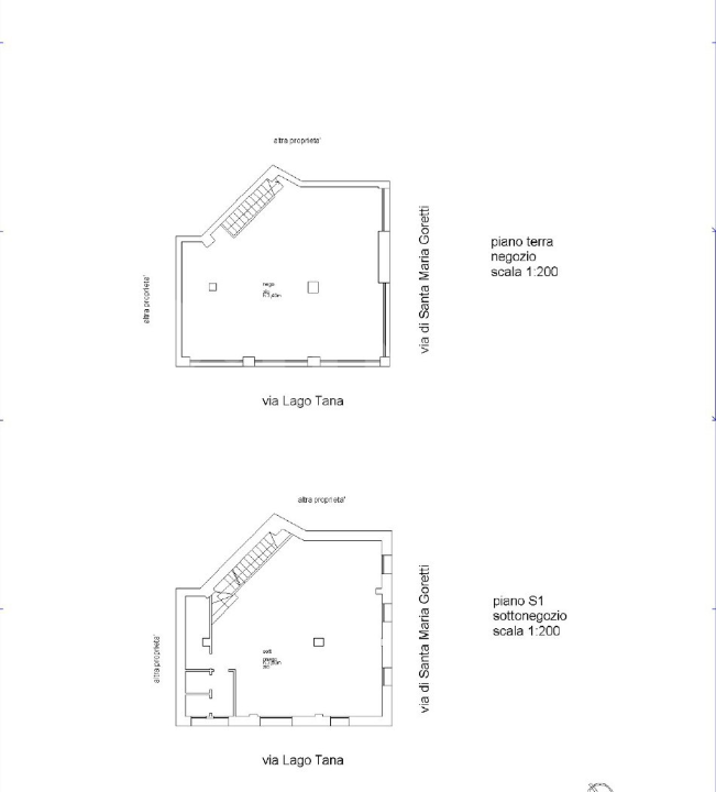 Attività - Planimetry 1