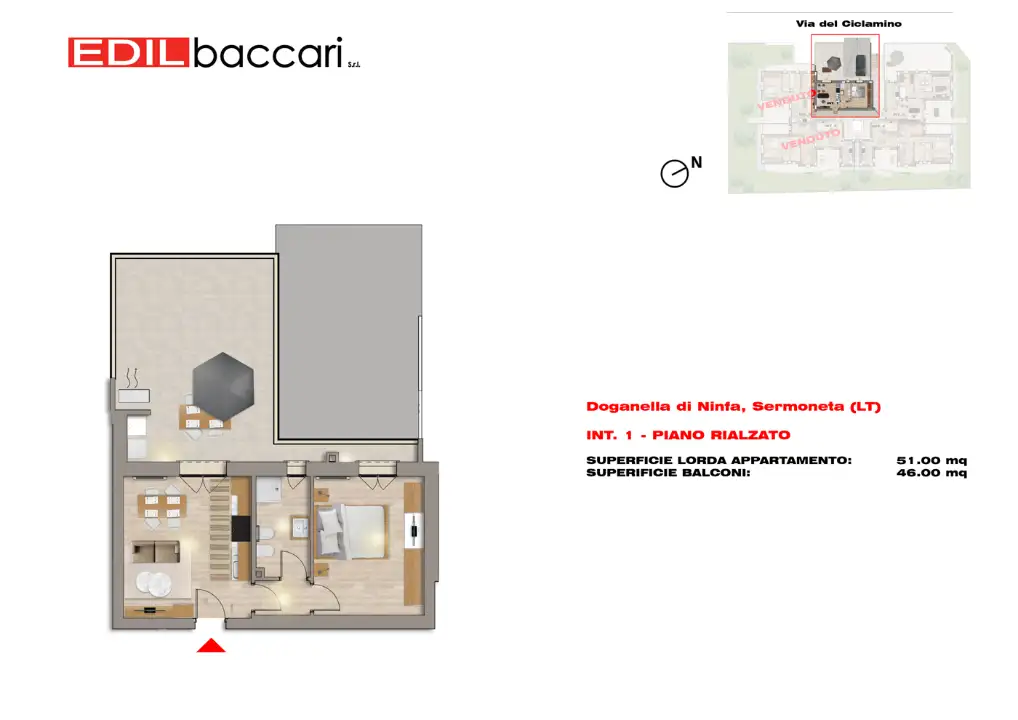 Appartamento - Planimetry 1