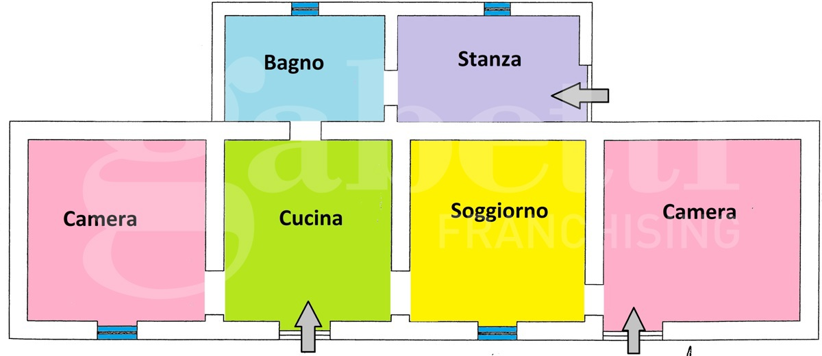 Casa Indipendente - Planimetry 1