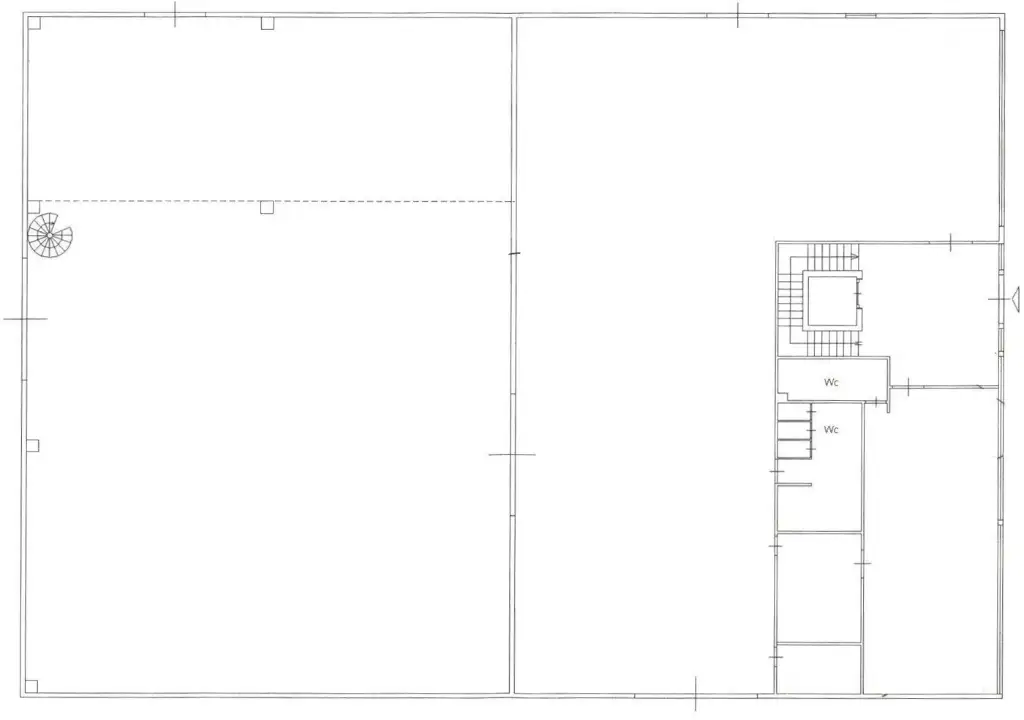 Capannone - Planimetry 2