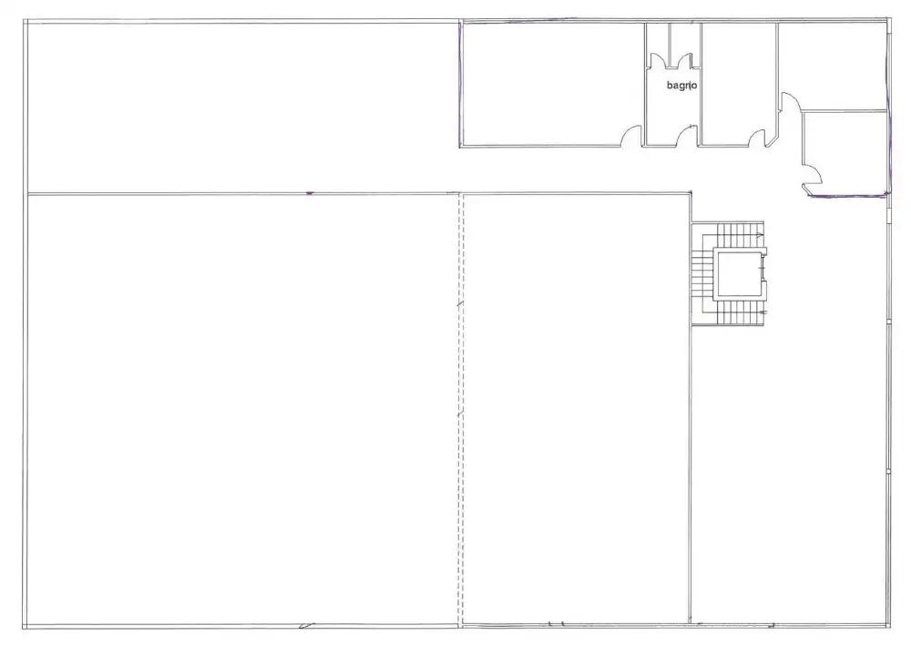 Capannone - Planimetry 1