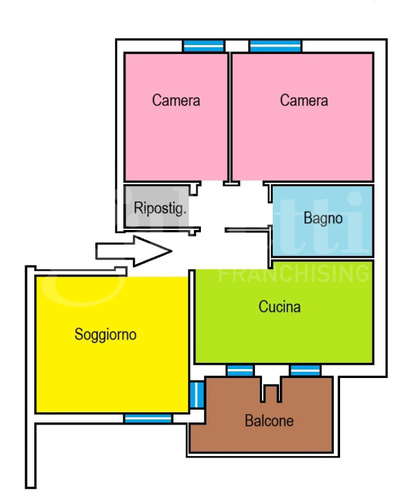 Appartamento - Planimetry 1