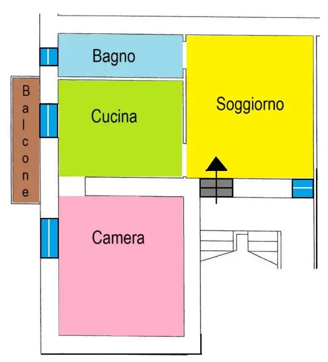 Appartamento - Planimetry 1