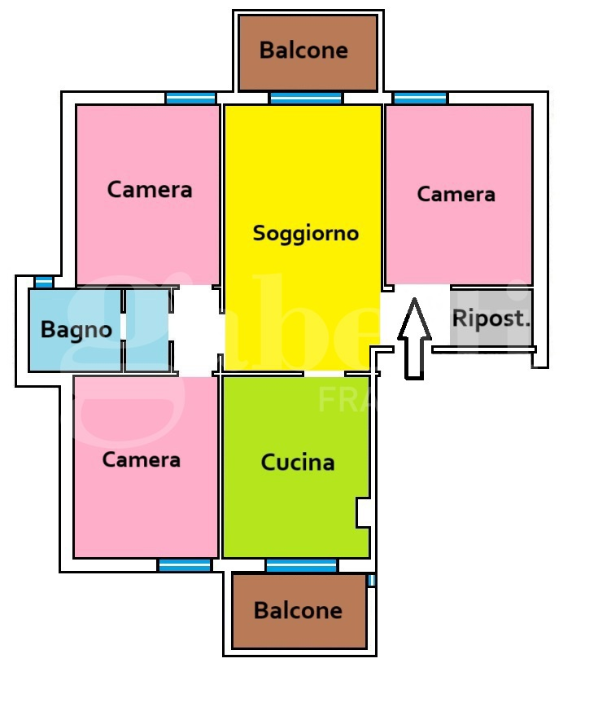 Appartamento - Planimetry 1