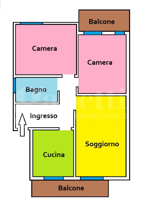Appartamento - Planimetry 1
