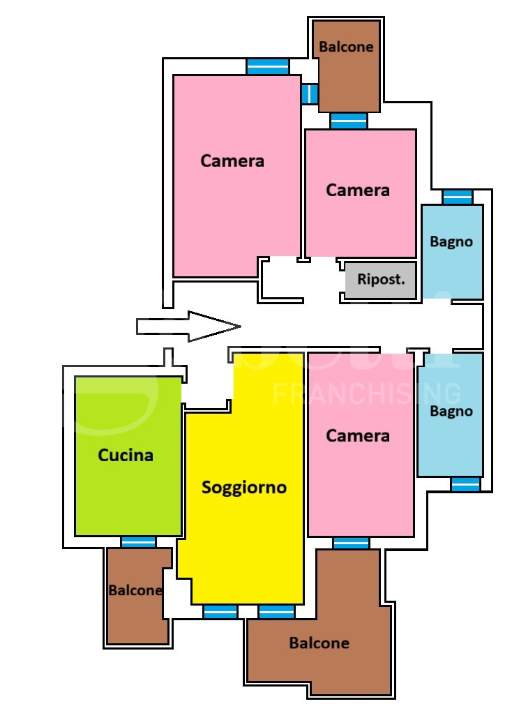 Appartamento - Planimetry 1