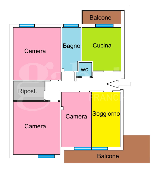 Appartamento - Planimetry 1