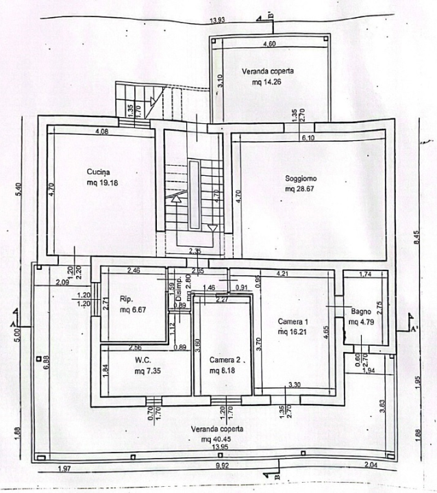 Villa - Planimetry 1