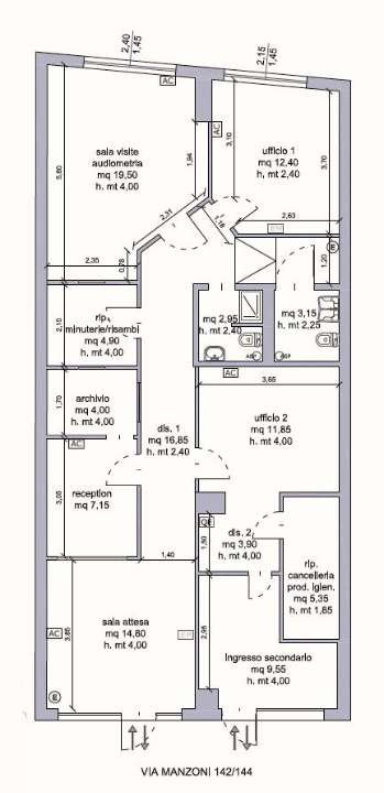 Magazzino - Planimetry 1