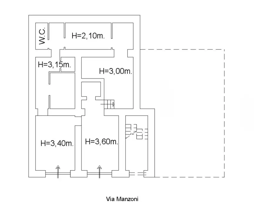 Negozio - Planimetry 1