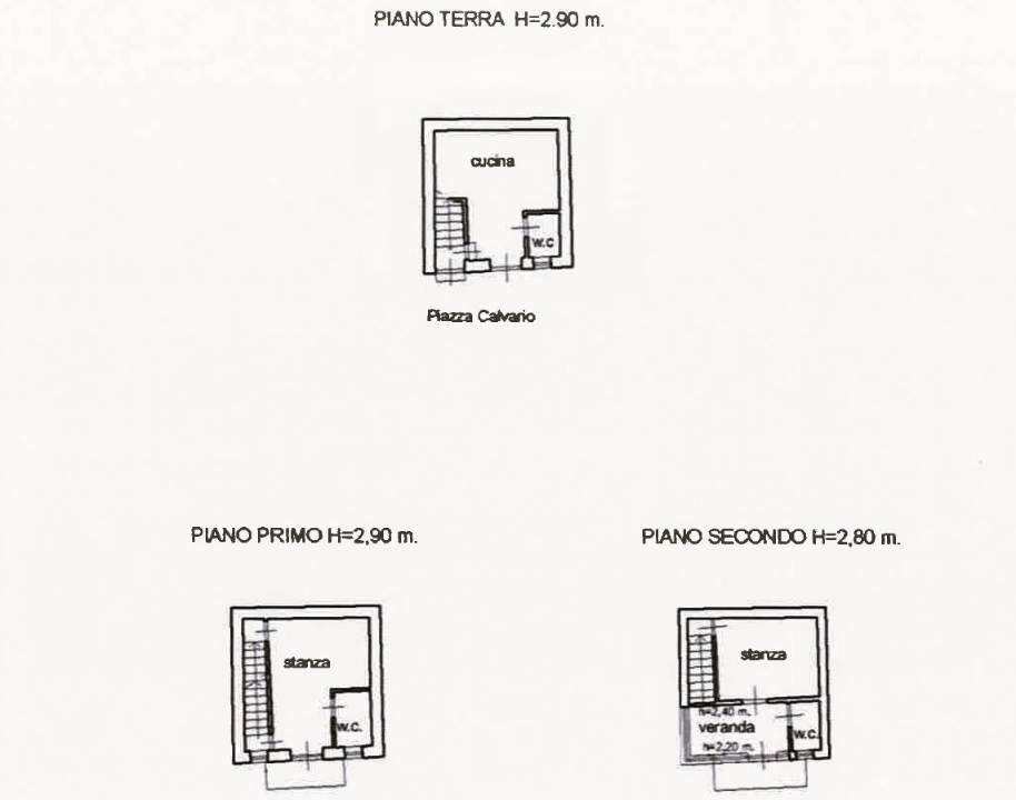 Casa Indipendente - Planimetry 1
