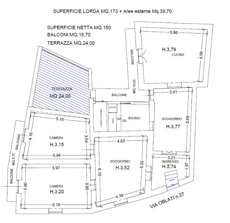 Appartamento - Planimetry 1