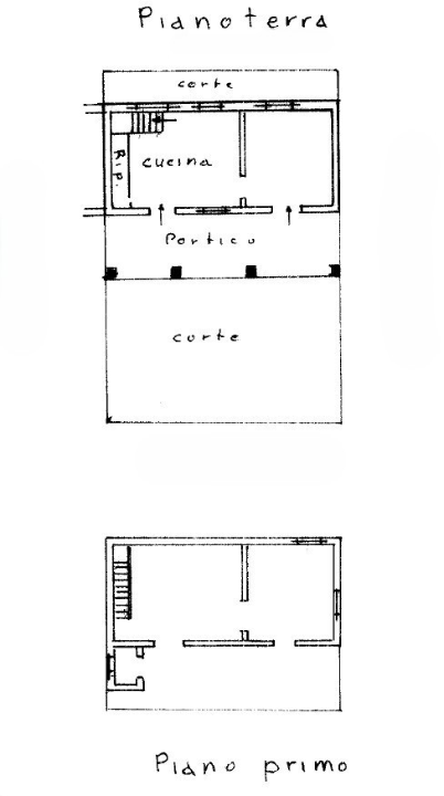 Casa Indipendente - Planimetry 1