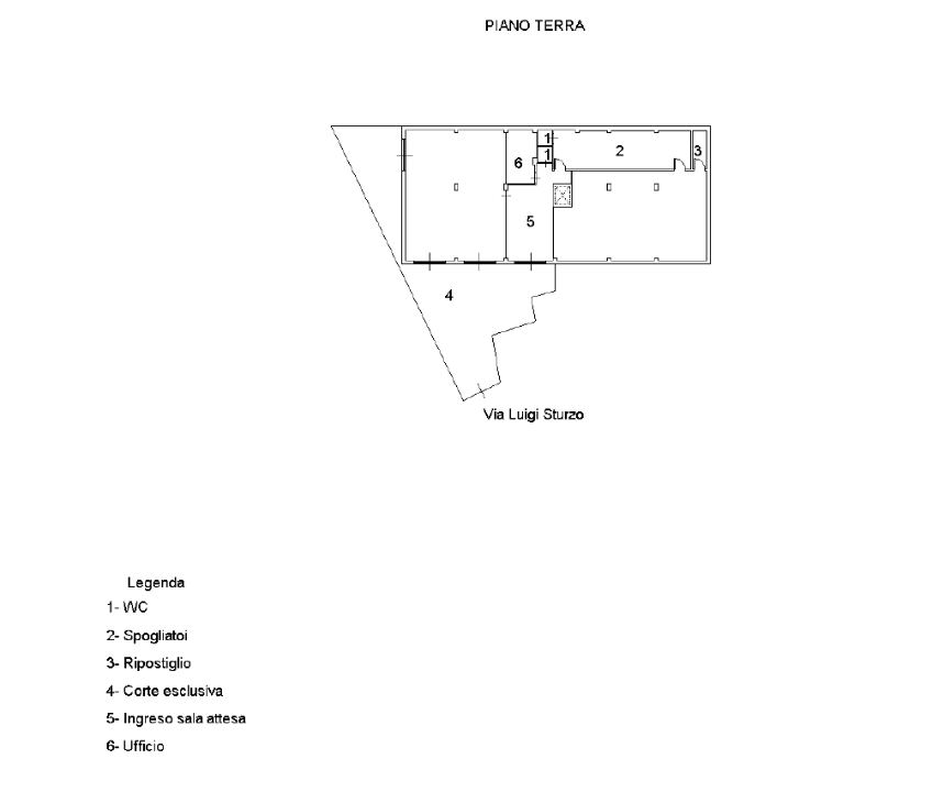 Magazzino - Planimetry 1