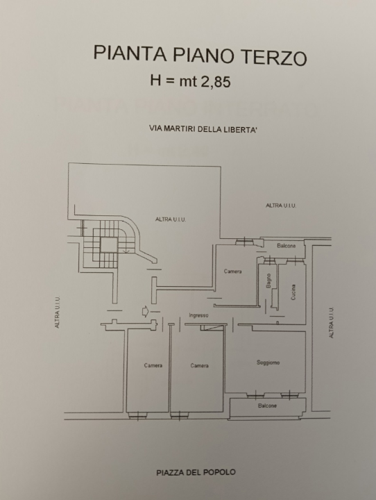 Appartamento - Planimetry 1