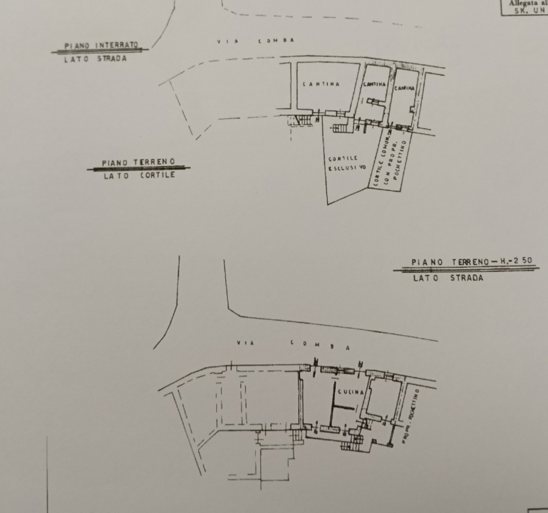Casa Indipendente - Planimetry 1