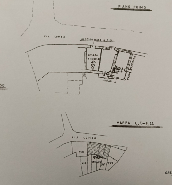 Casa Indipendente - Planimetry 2