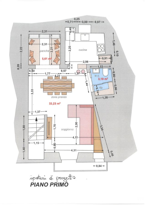 Palazzina - Planimetry 1