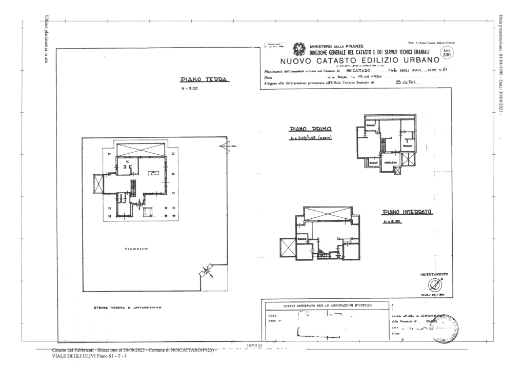 Villa - Planimetry 1