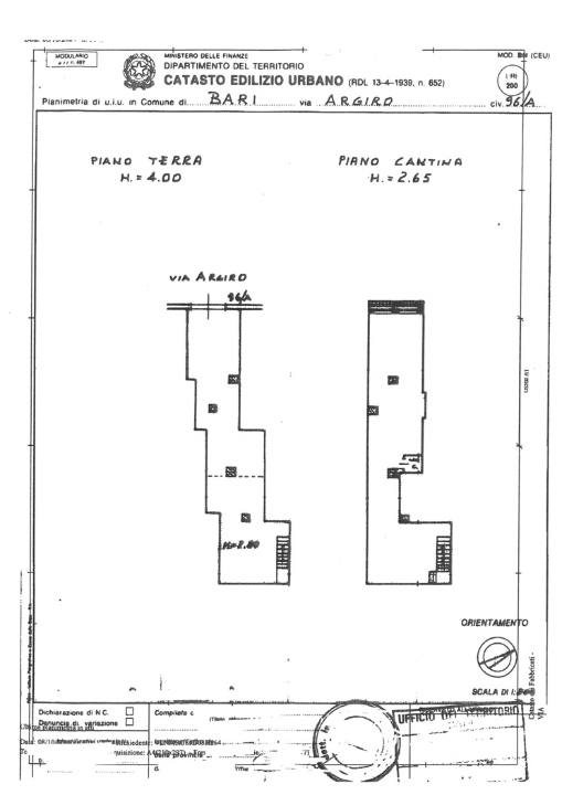 Negozio - Planimetry 1