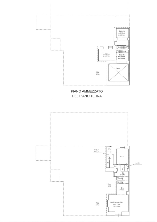 Negozio - Planimetry 1
