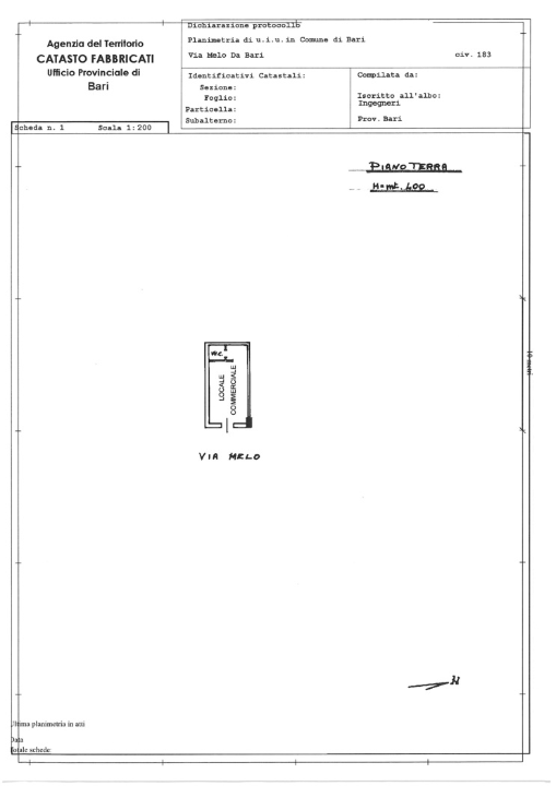 Negozio - Planimetry 2