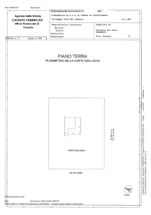 Villa - Planimetry 3