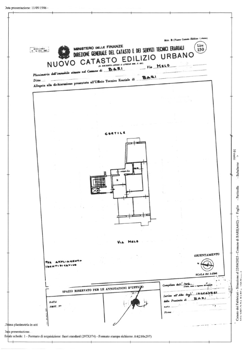 Appartamento - Planimetry 1