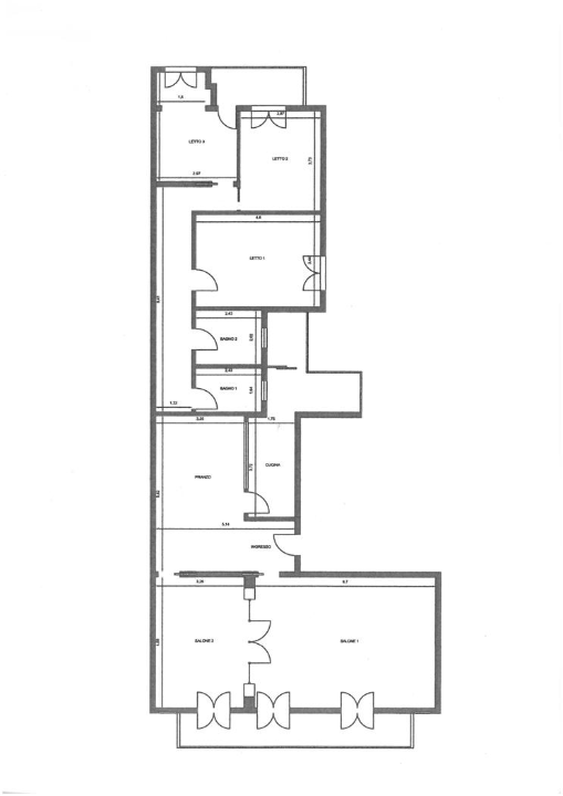 Appartamento - Planimetry 2