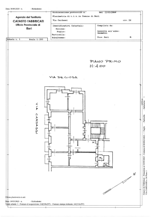 Appartamento - Planimetry 1