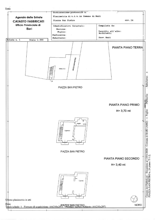 Appartamento - Planimetry 1